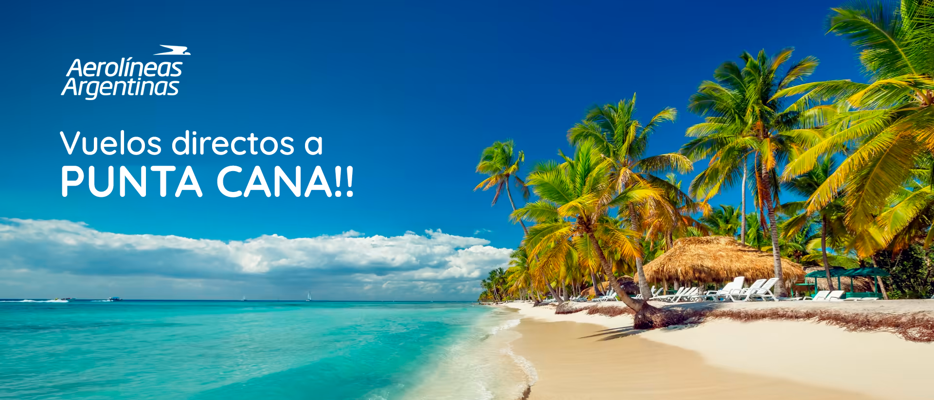 Vuelos directos a PUNTA CANA!!